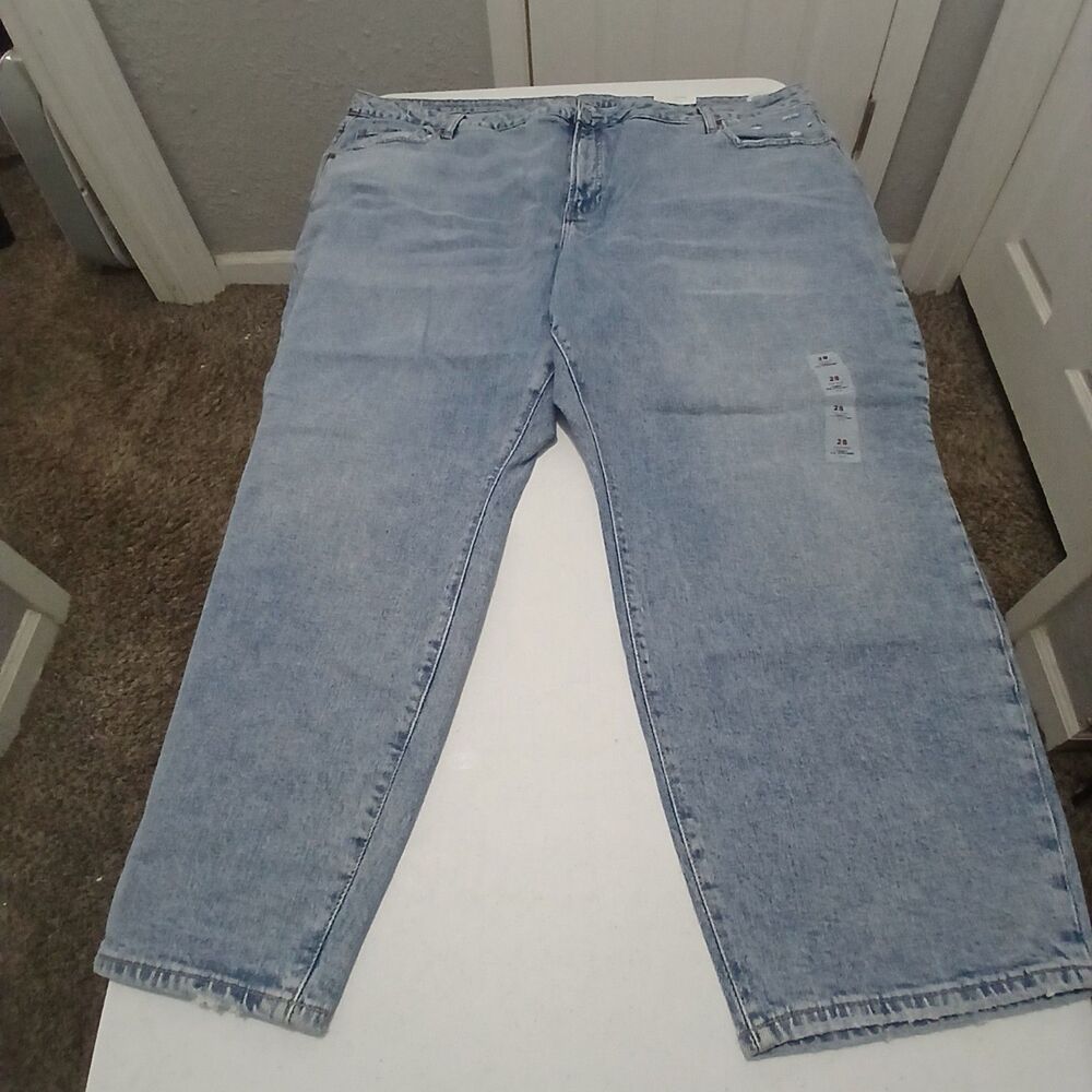Women's Plus Size O.G. Straight Stone washed Jeans by Old Navy